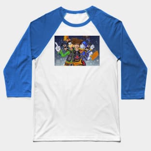 Kingdom Hearts - Sora Donald Goofy Baseball T-Shirt